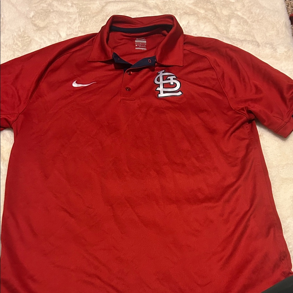 Nike Cardinal Red Polo Shirt
